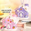 Tirelire Maison Kawaii – Casita Rabbit avec Stickers Décoratifs – Mini Piggy Bank Enfant