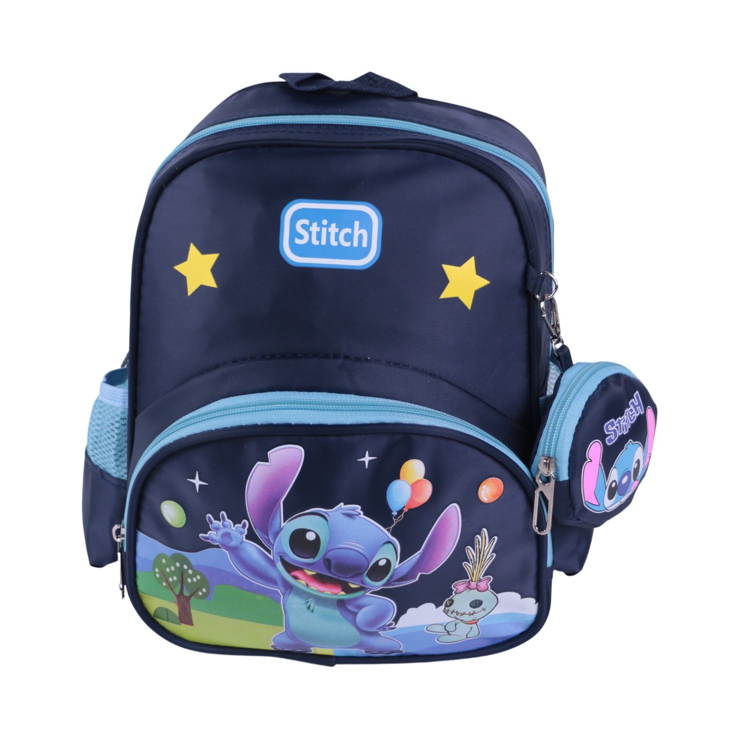 Cartable Stitch avec Porte-Monnaie — Sac à Dos Enfant - Librairie Oxford City