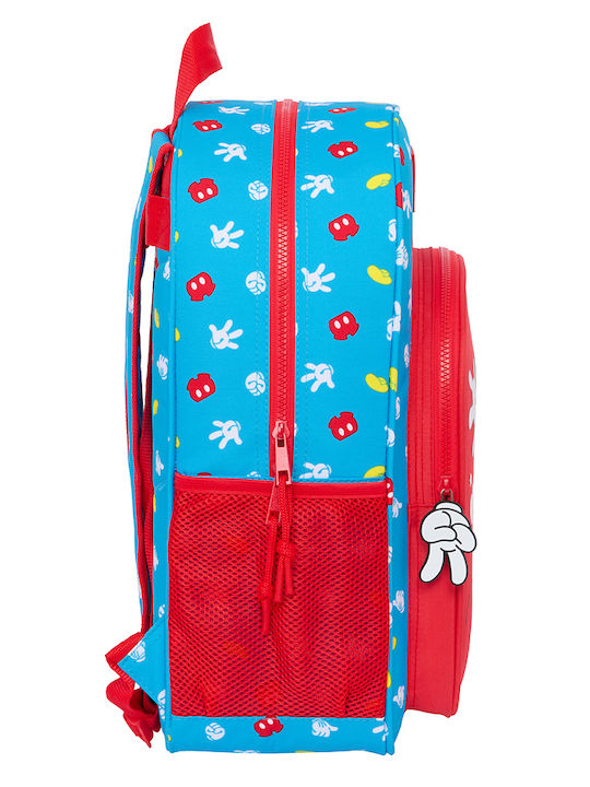 Cartable Safta Mickey Mouse — Sac à dos enfant bleu