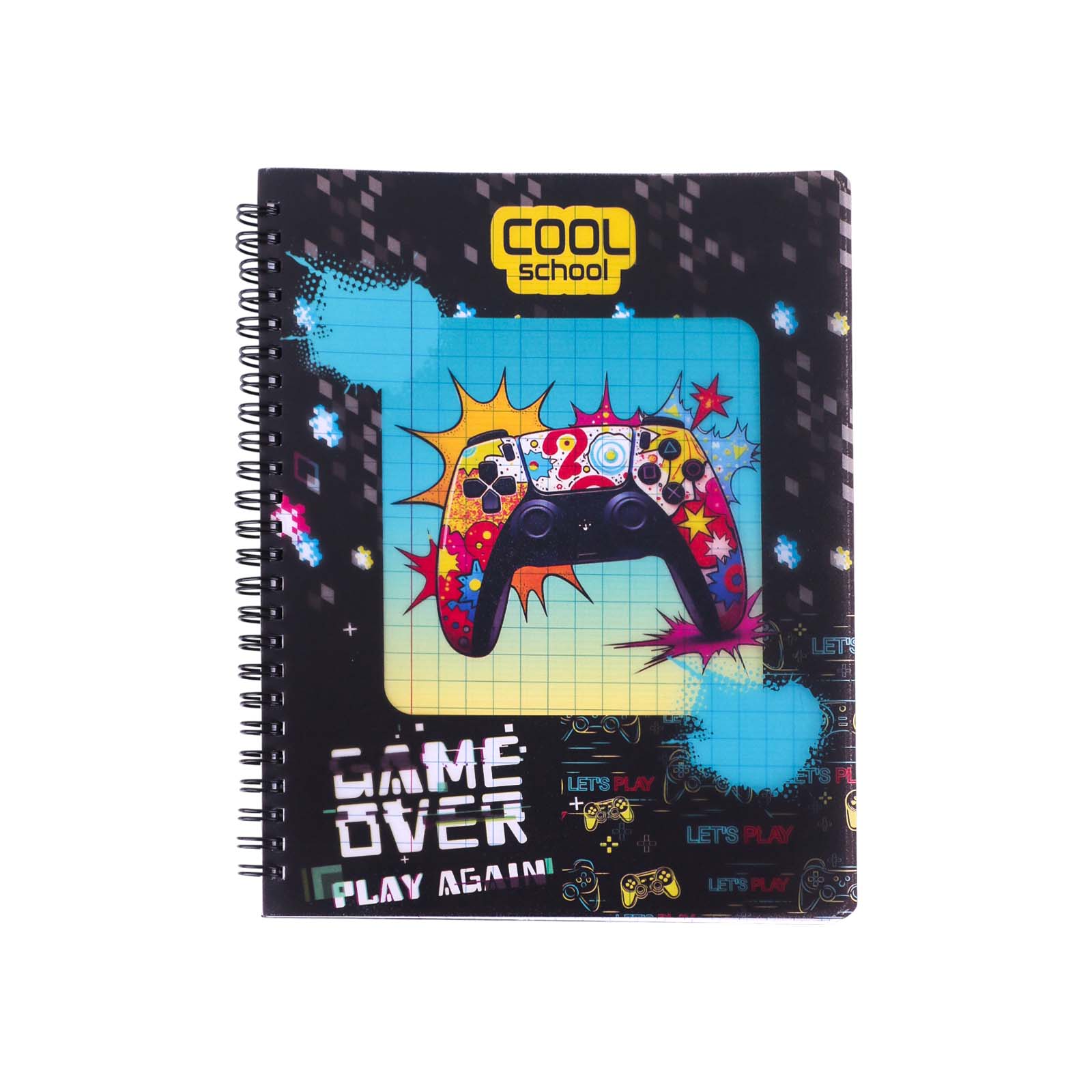 Cool School - Cahier à Spirale 200 Pages Petit Format 70g - Librairie Oxford City