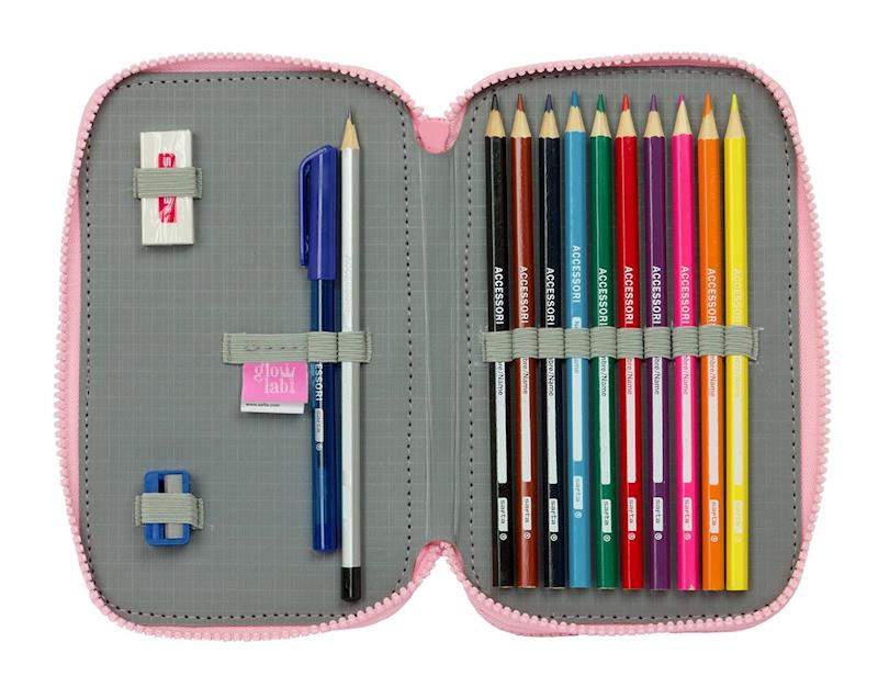 Trousse Plate Glowlab Sweet Home 28 Pièces — Rose & Bleu
