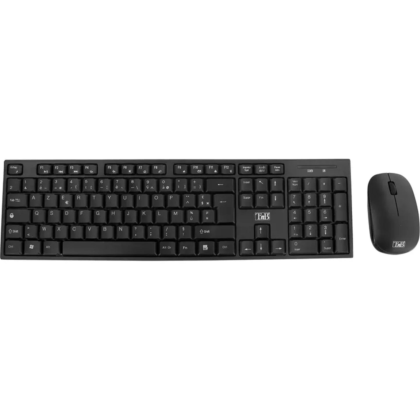 T'nB CLASSY - Pack clavier + souris sans fil - noir - Librairie Oxford City