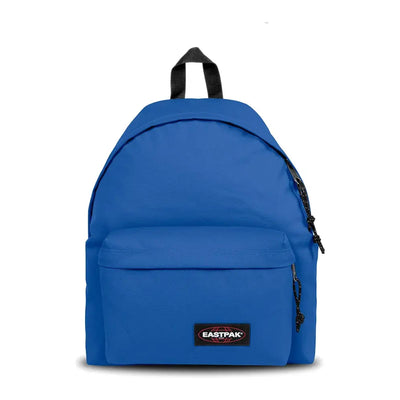 Sac à dos Eastpak B0E en polyester bleu et noir, vue de face