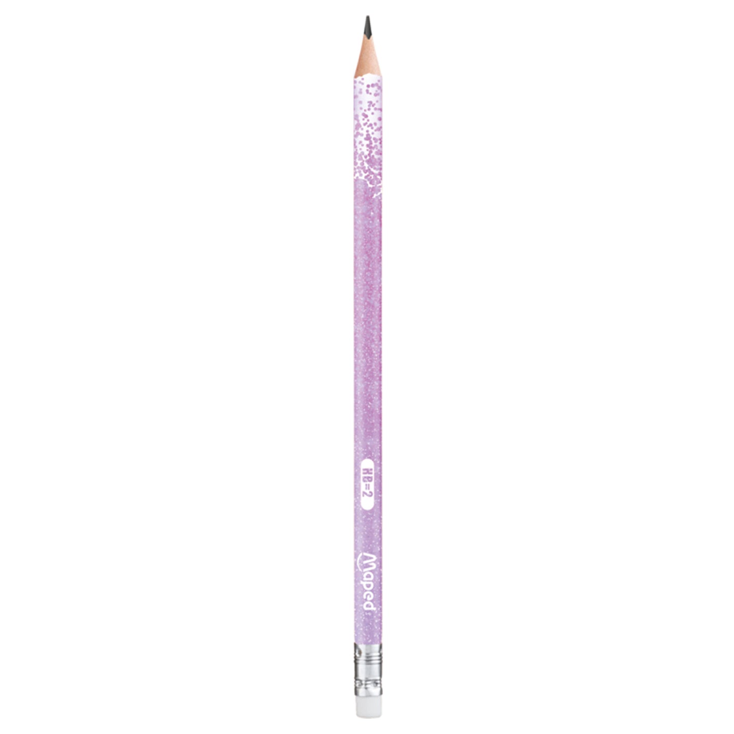 MAPED GRAPHITE PENCILS GLITTER DECO HB - Librairie Oxford City
