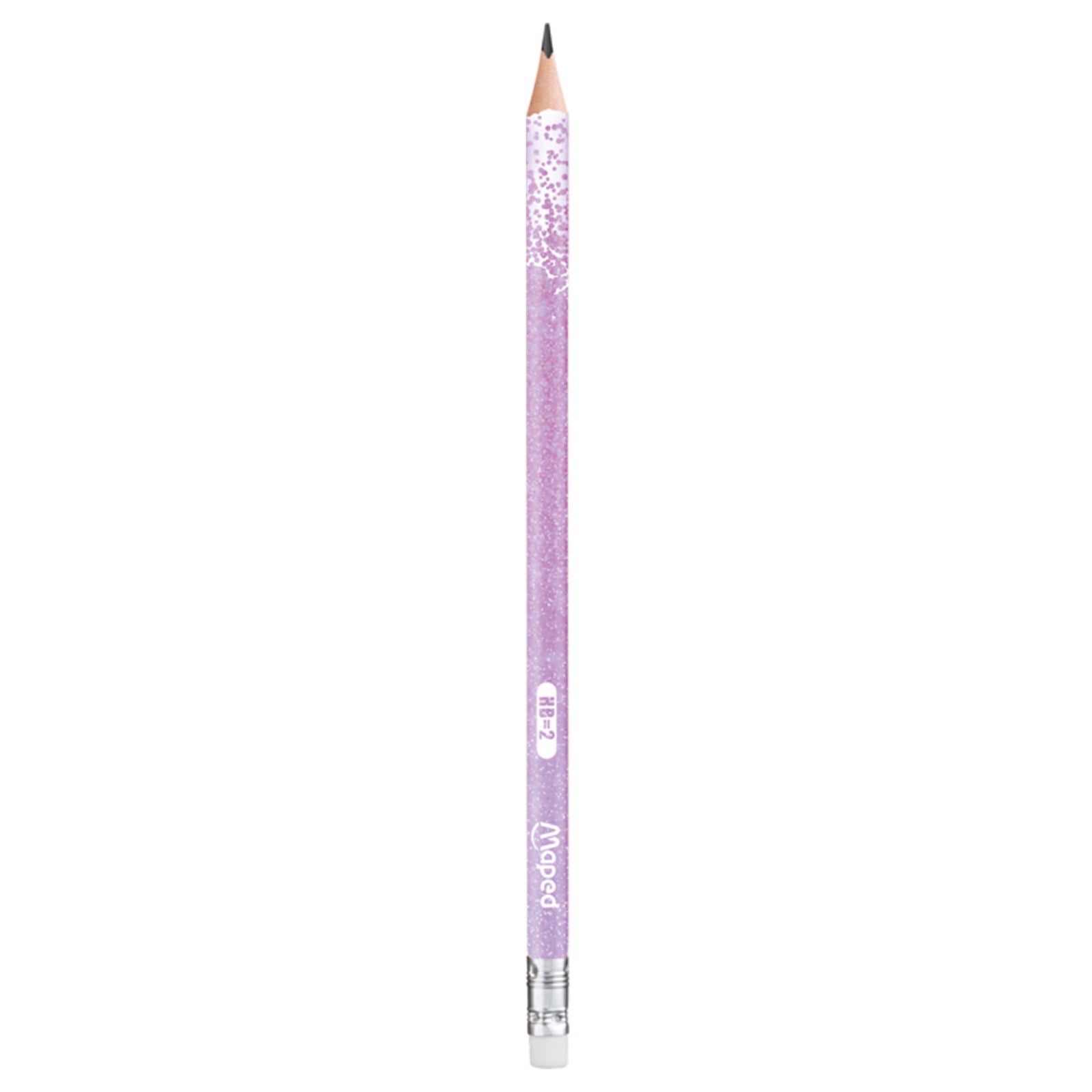 MAPED GRAPHITE PENCILS GLITTER DECO HB - Librairie Oxford City