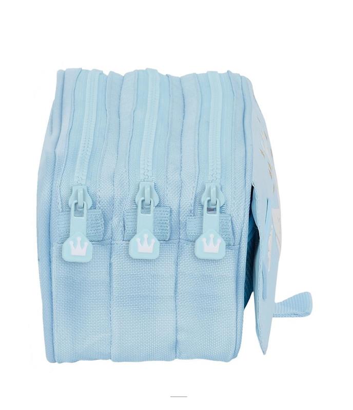 Trousse Safta Glowlab 3 Compartiments — Bleu & Jaune