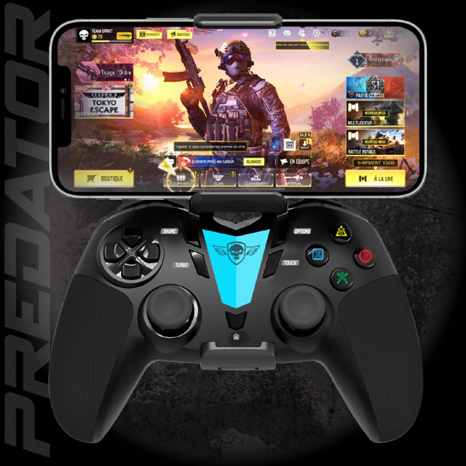 Manette de Jeu PREDATOR BLUETOOTH® - Librairie Oxford City