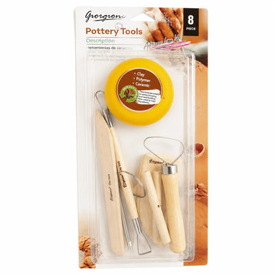 Giorgone - Kit 8 Outils de Modelage Bois et Métal - Librairie Oxford City