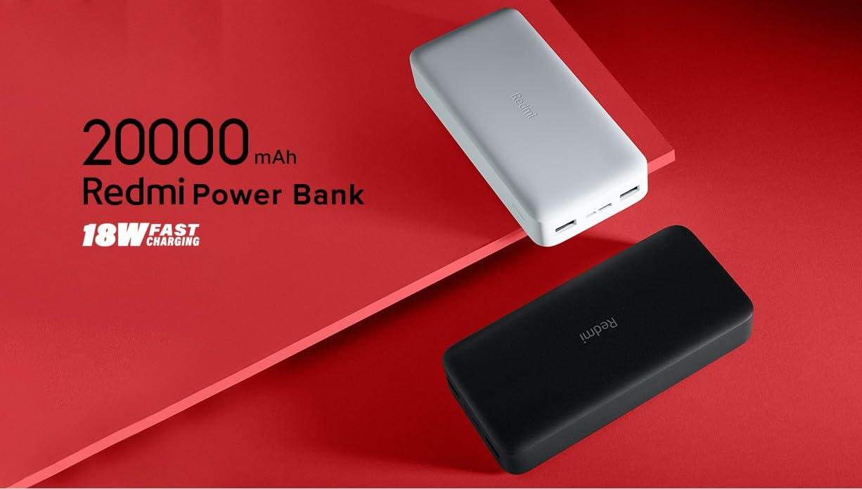 Power Bank Xiaomi 20000mAh Noir - Librairie Oxford City
