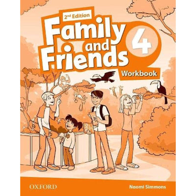 Family and Friends 4 - Work Book With Online Practice - Librairie Oxford City