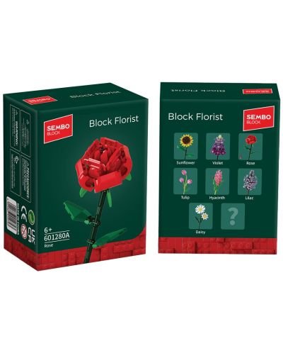 Sembo Block Florist – Collection Fleurs sur Tige - Librairie Oxford City