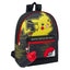 Sac à dos Pokémon Pikachu noir et jaune avec poche avant zippée