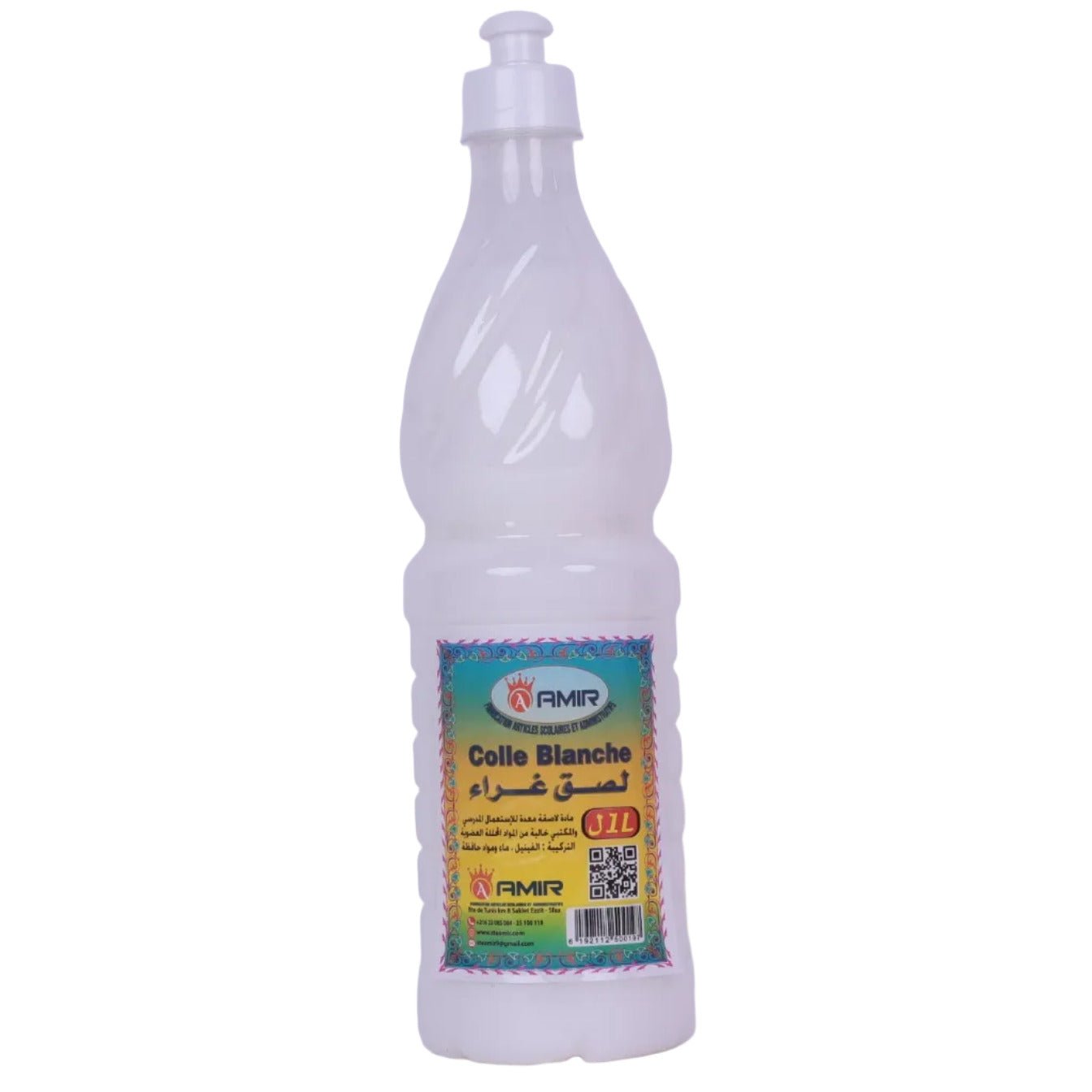 Amir - Colle Blanche Vinylique 1L - Librairie Oxford City