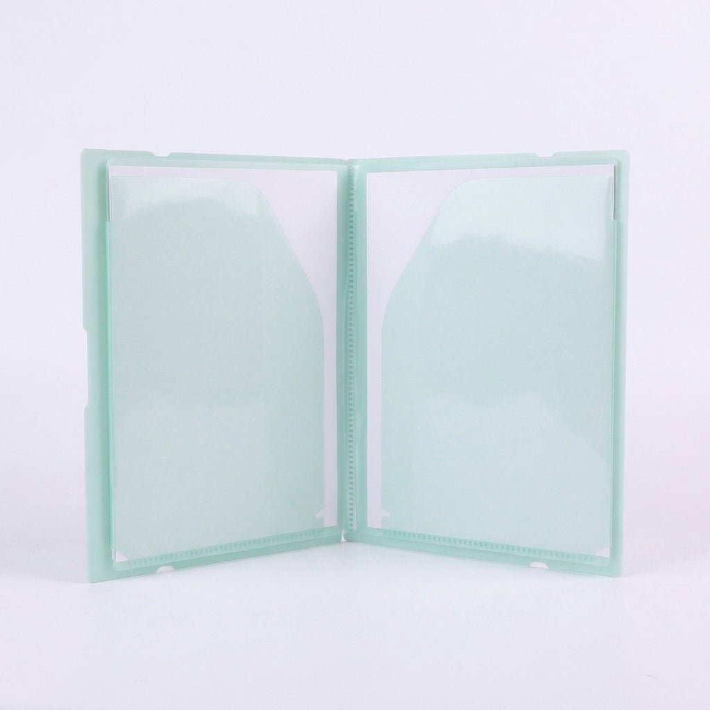Chemise à Coin Clear Book A5 12 Positions — Vert / Rose / Violet - Librairie Oxford City