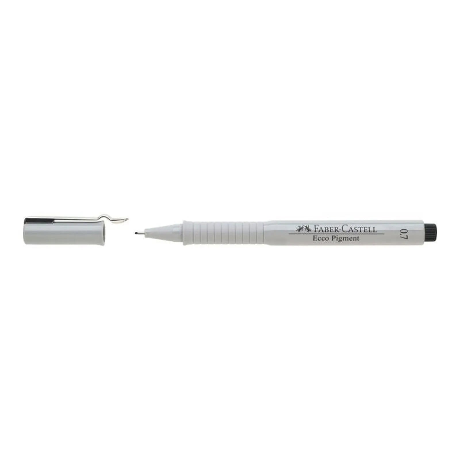 Feutre Ecco Pigment 0.7 mm Noir - Faber Castell - Librairie Oxford City
