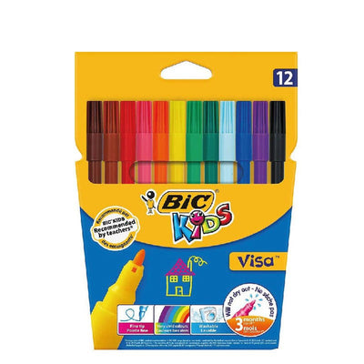 Feutres Coloriage Bic Kids VISA - Librairie Oxford City