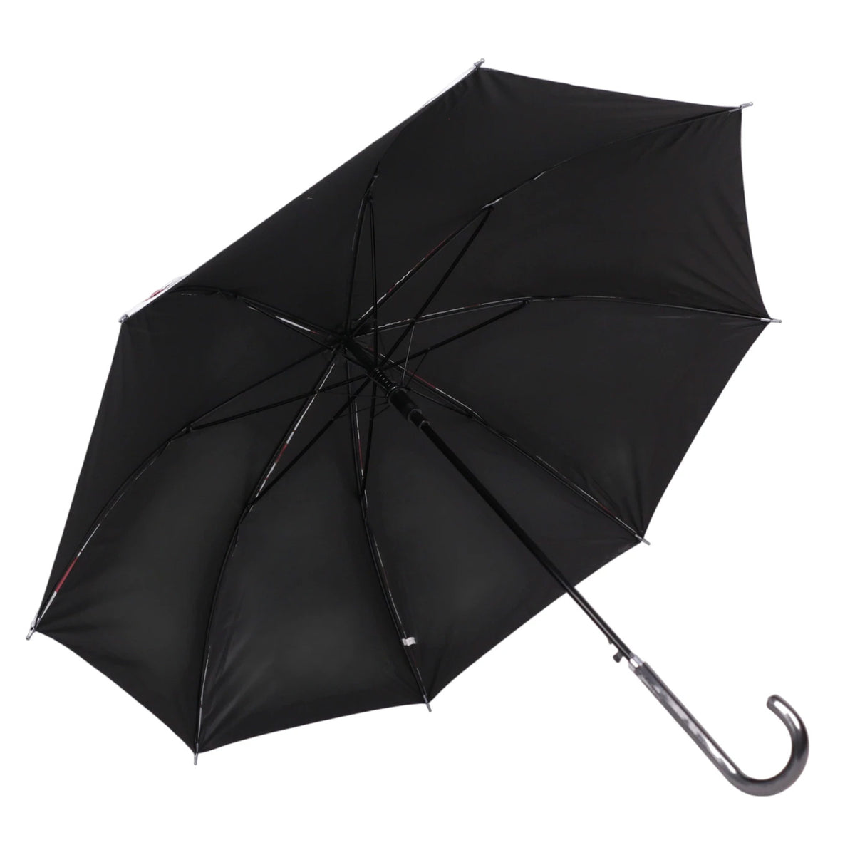 Parapluie Adulte à Motif Floral — Bleu, Blanc & Rouge