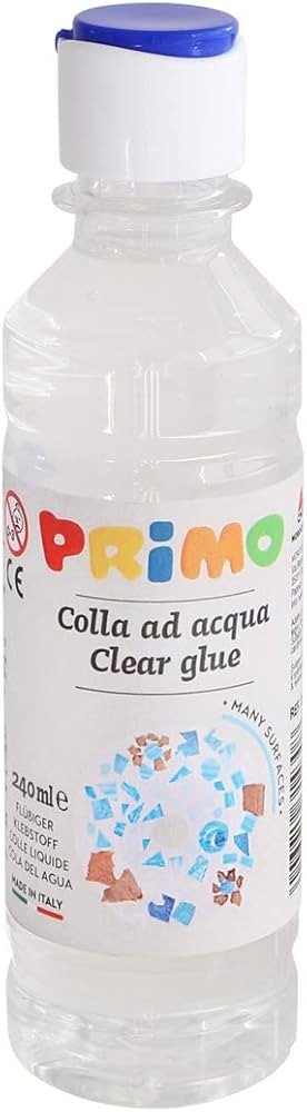 Flacon de Colle Transparente 240ml - PRIMO - Librairie Oxford City