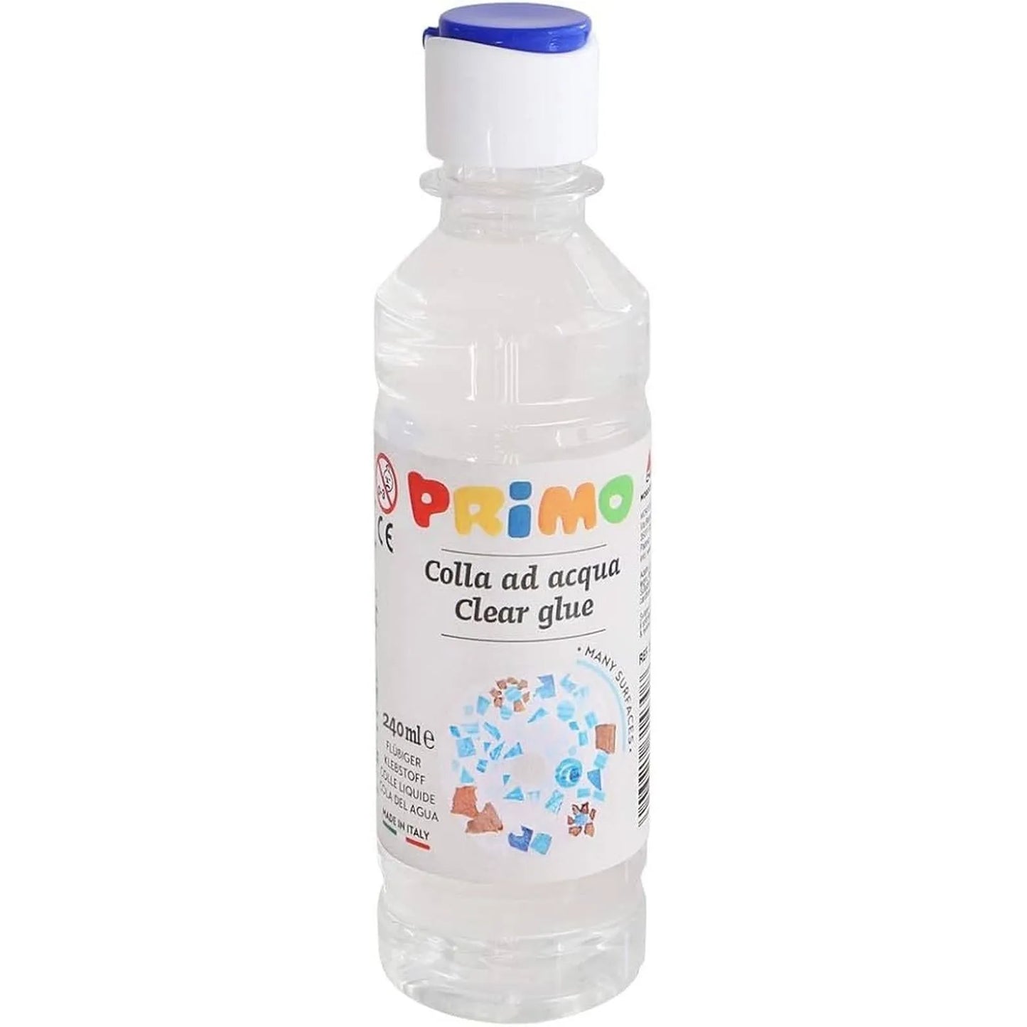 Flacon de Colle Transparente 240ml - PRIMO - Librairie Oxford City