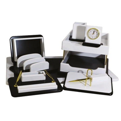 GARNITURE DE BUREAU BOIS 10PCS - Librairie Oxford City