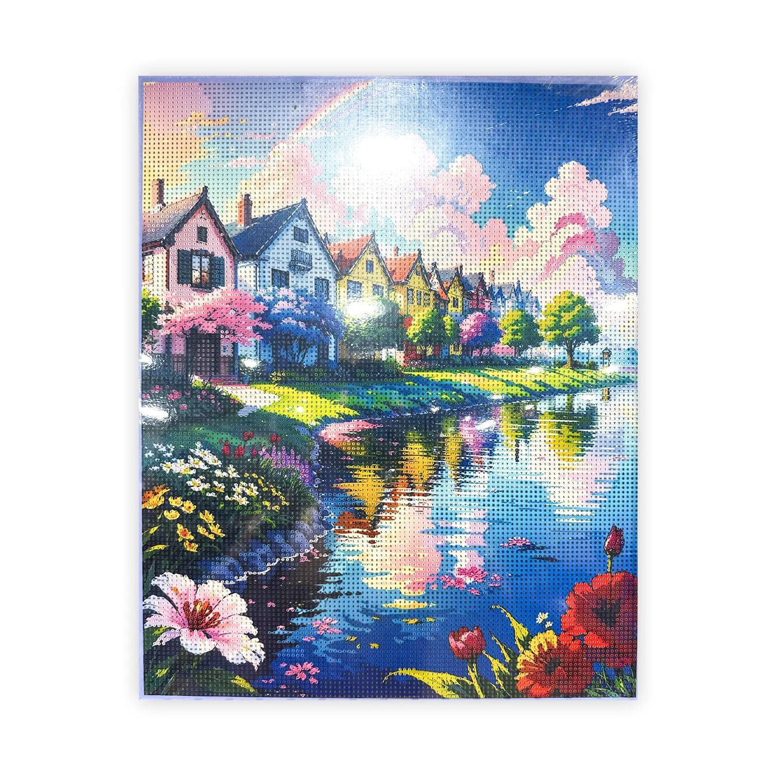 ✨🖼️ Diamond Painting Paysages de Rêve – Décors Nature & Mer 🌻🌅 - Librairie Oxford City