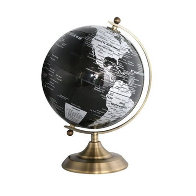Globe Lumineux D20 Anglais - Noir - Librairie Oxford City