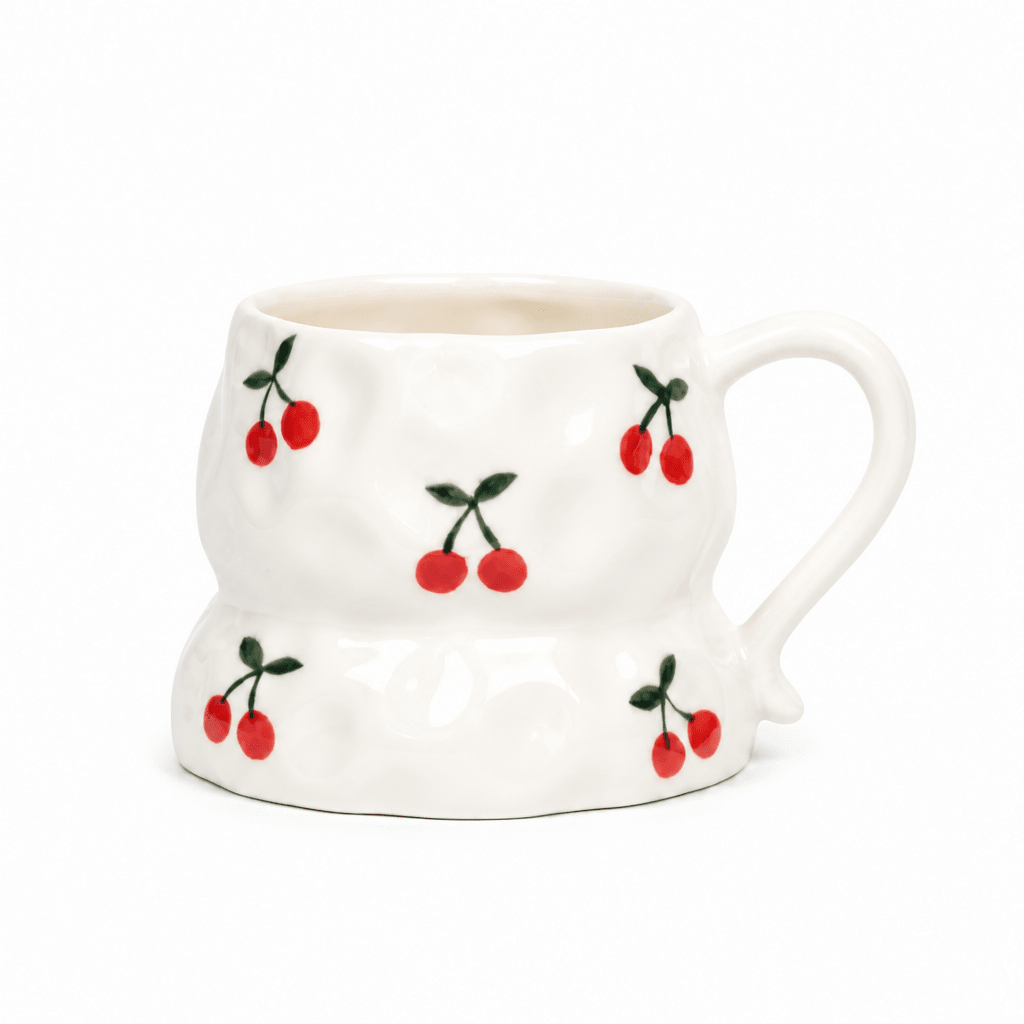 Mug en Céramique à Motif Floral — bleu, rose , rose & vert - Librairie Oxford City