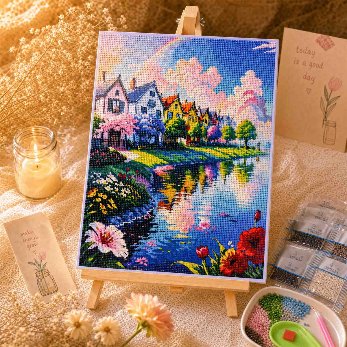 Tableau Diamand 50x40cm - Librairie Oxford City
