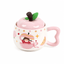 Mug en Céramique avec Couvercle — Lot de 2 - Librairie Oxford City