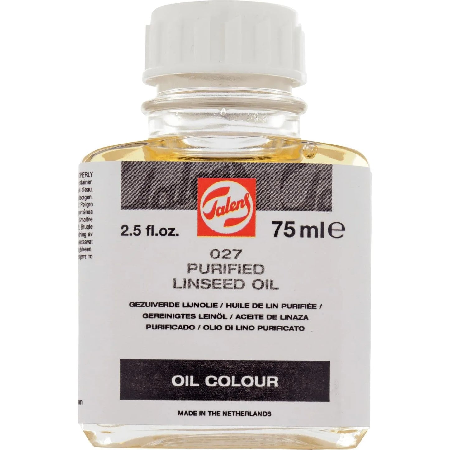 Huile de lin purifiée 75ml - Librairie Oxford City