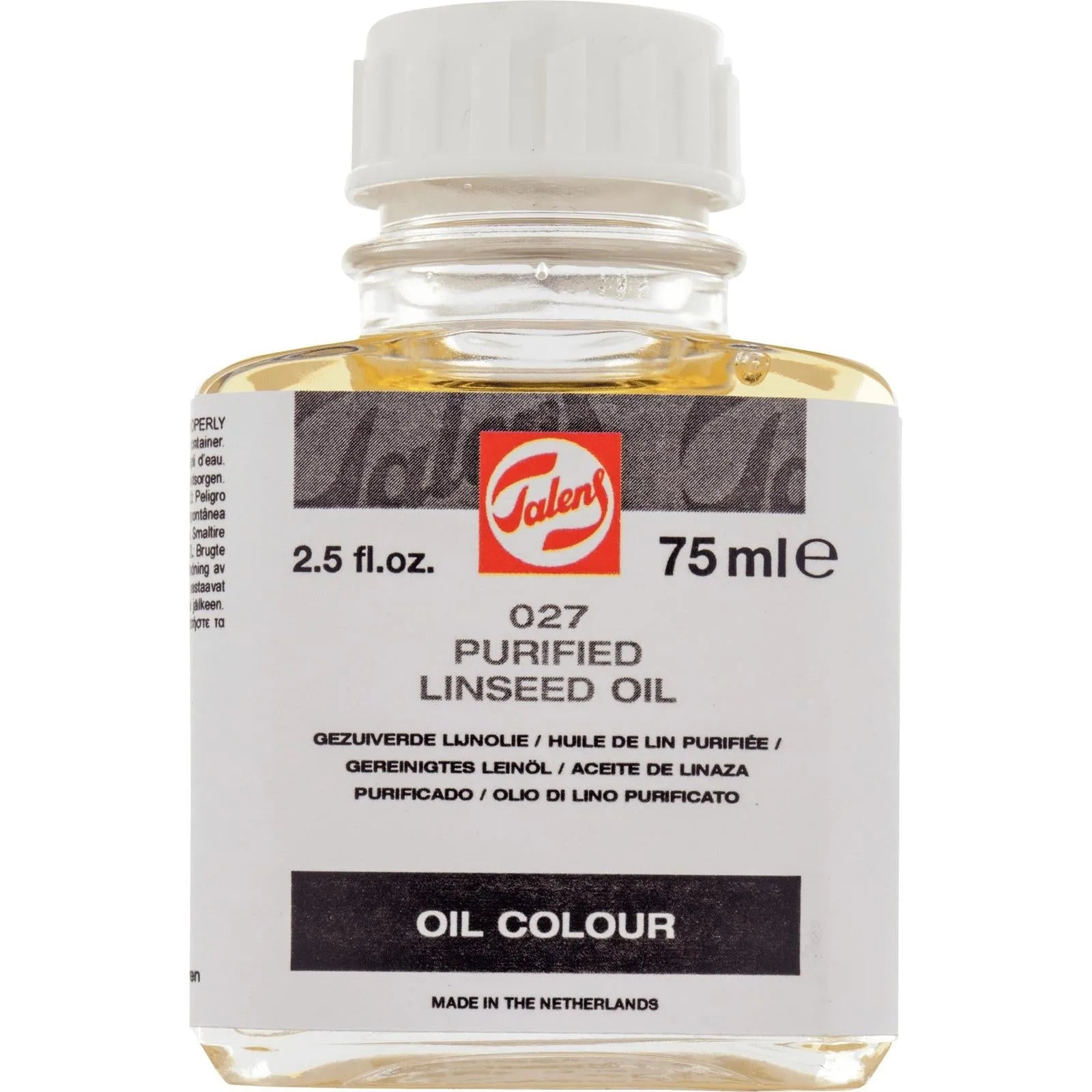 Huile de lin purifiée 75ml - Librairie Oxford City
