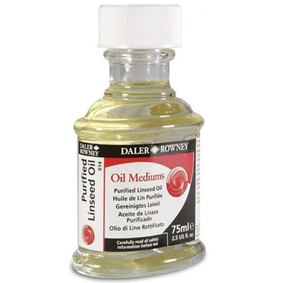 Huile de lin Purifiée 75ML - DALER ROWNEY - Librairie Oxford City