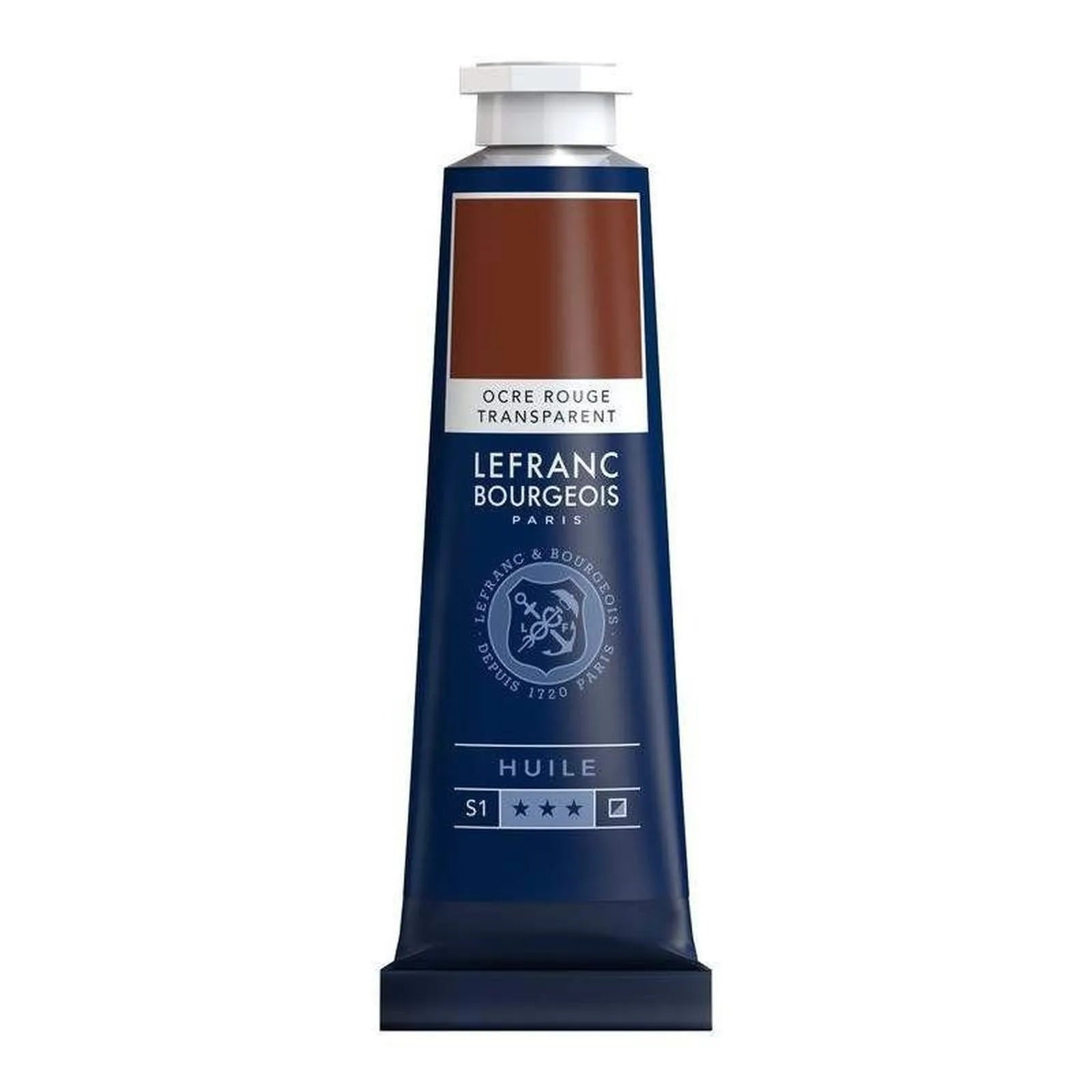 Huile fine 40ml Ocre Rouge Transparent - Librairie Oxford City