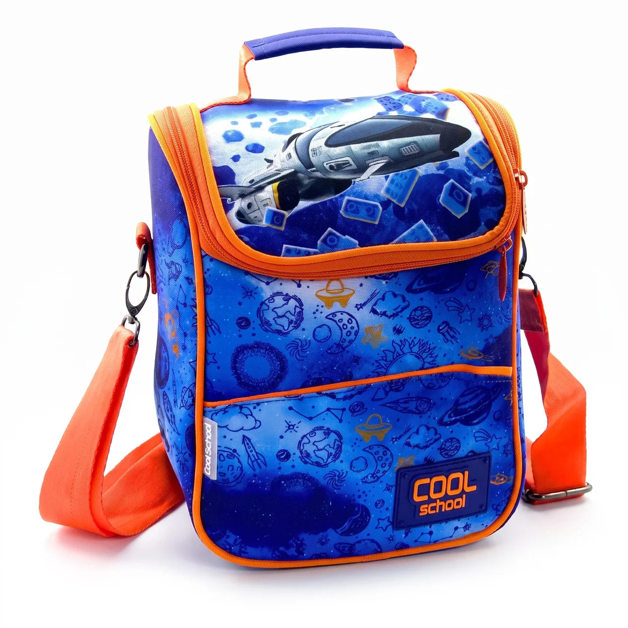 Pack 4 Pièces Cool School – Sac à Dos, Porte-Goûter, Trousse & Boîte à Repas