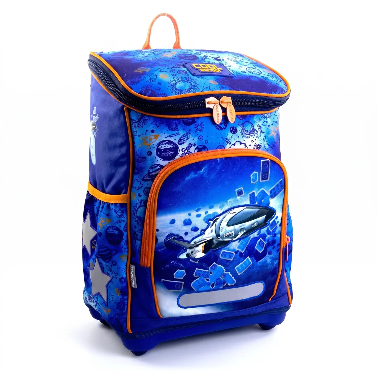 Pack 4 Pièces Cool School – Sac à Dos, Porte-Goûter, Trousse & Boîte à Repas