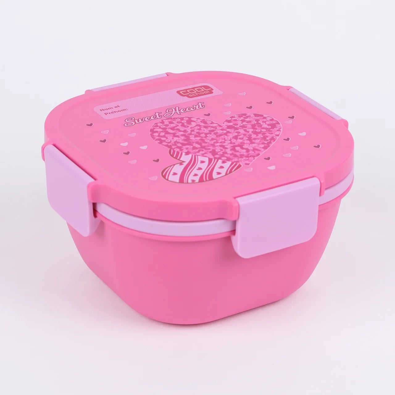 Pack 4 Pièces Cool School – Sac à Dos, Porte-Goûter, Trousse & Boîte à Repas