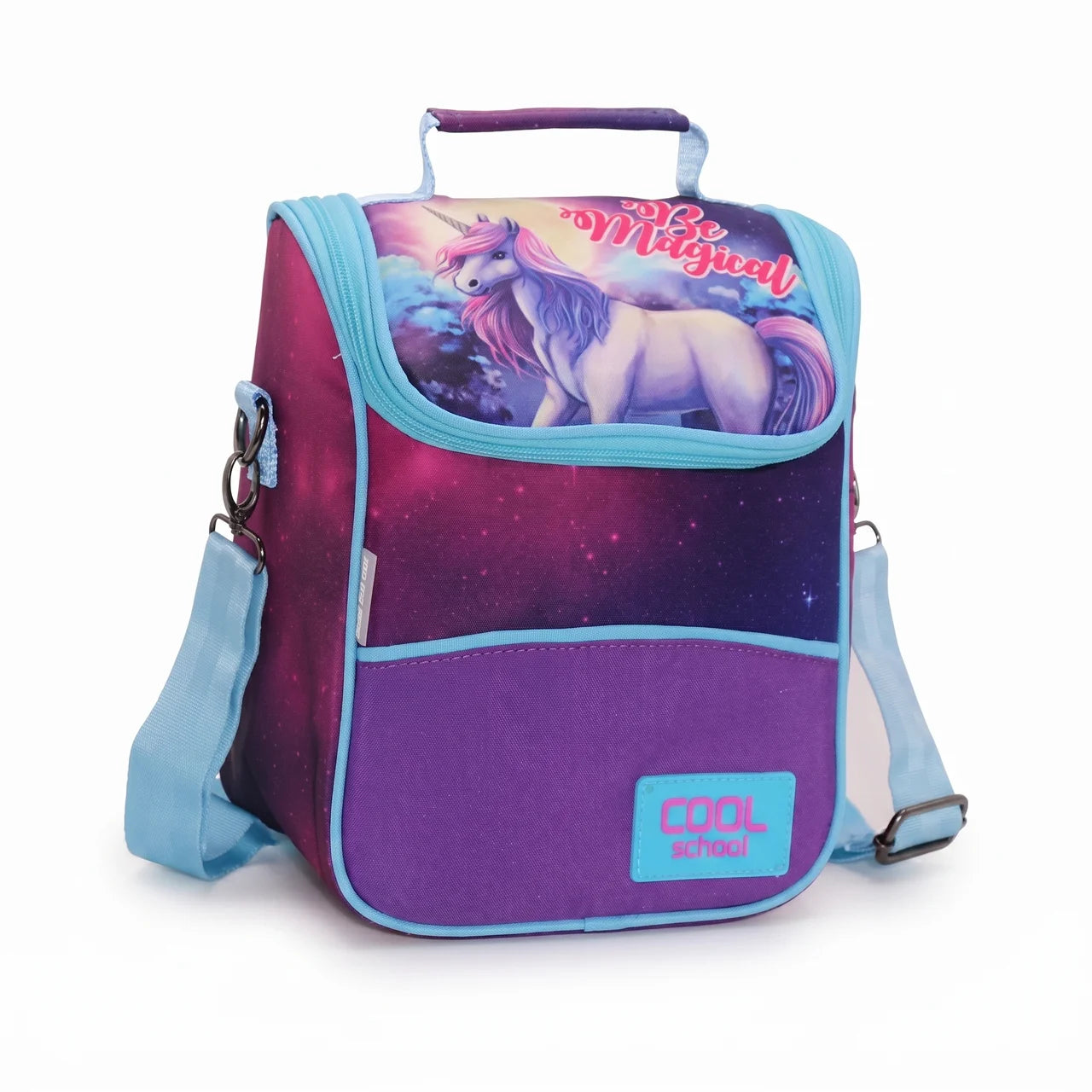 Pack 4 Pièces Cool School – Sac à Dos, Porte-Goûter, Trousse & Boîte à Repas