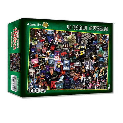 Puzzle 1000 pièces 🧩 – Affiches de Films Classiques – 70 × 50 cm