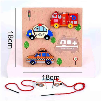 jouet en bois Montessori pour bébés de 1, 2, 3 ans - Librairie Oxford City