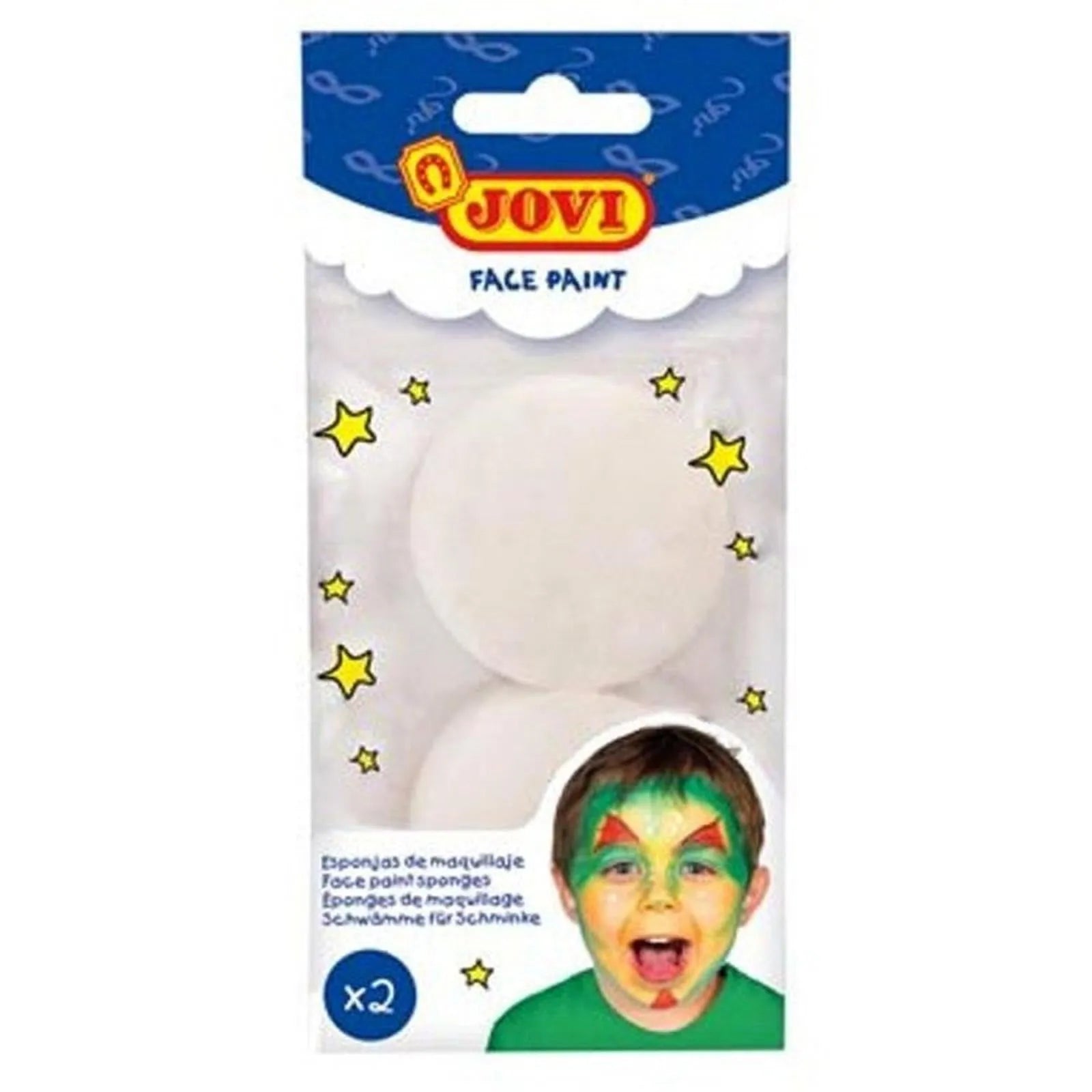 JOVI 2 EPONGES MAQUILLAGE - Librairie Oxford City