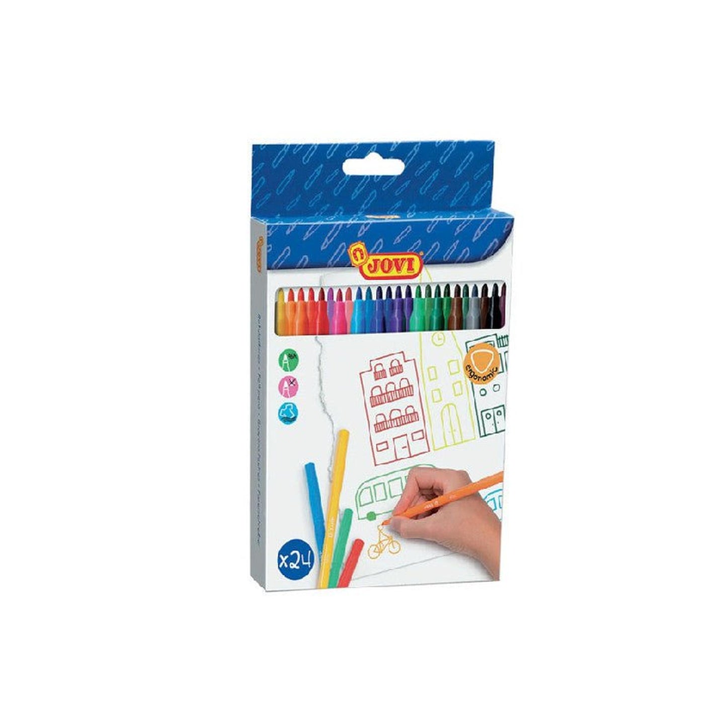 JOVI 24 FEUTRE SUPER LAVABLE - Librairie Oxford City