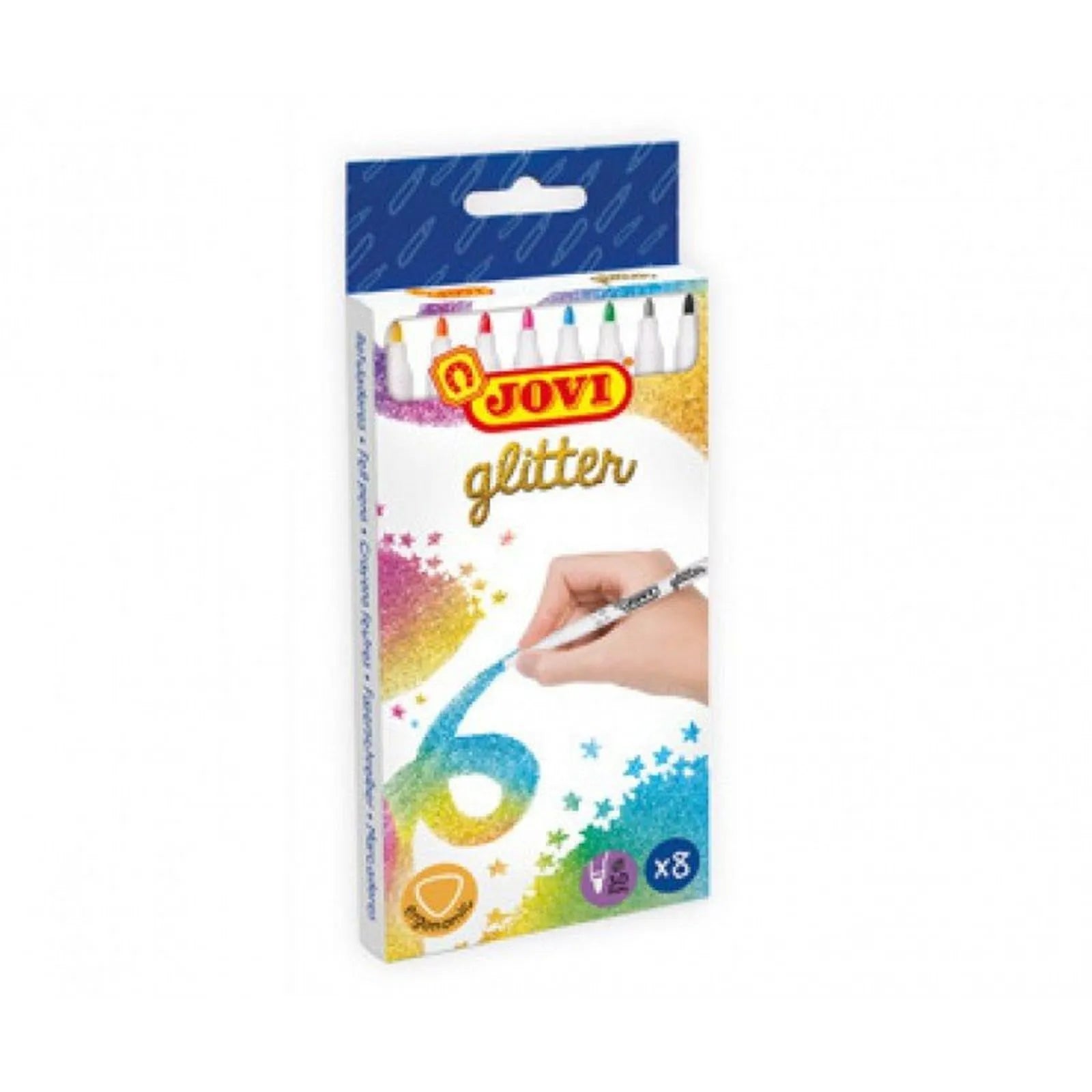JOVI 8 FEUTRE GLITTER - Librairie Oxford City