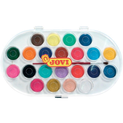JOVI AQUARELLE DE 22 PASTILLES 30MM - Librairie Oxford City