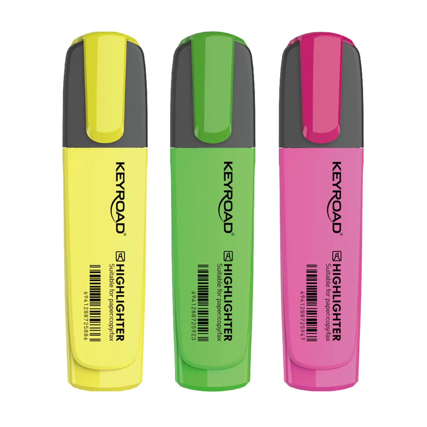 ⚡ KEYROAD – Marqueur Fluo Intense 💛💚💗 - Librairie Oxford City