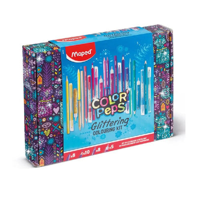 KIT COLORIAGE SCINTILLANT MAPED - Librairie Oxford City