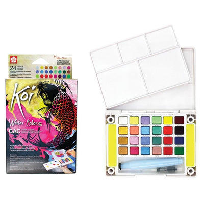Koi Water Colors Sketch Box 24 🎨🖌️ - Librairie Oxford City