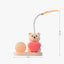 Lampe de Table Ours avec Veilleuse Lune – USB Rechargeable