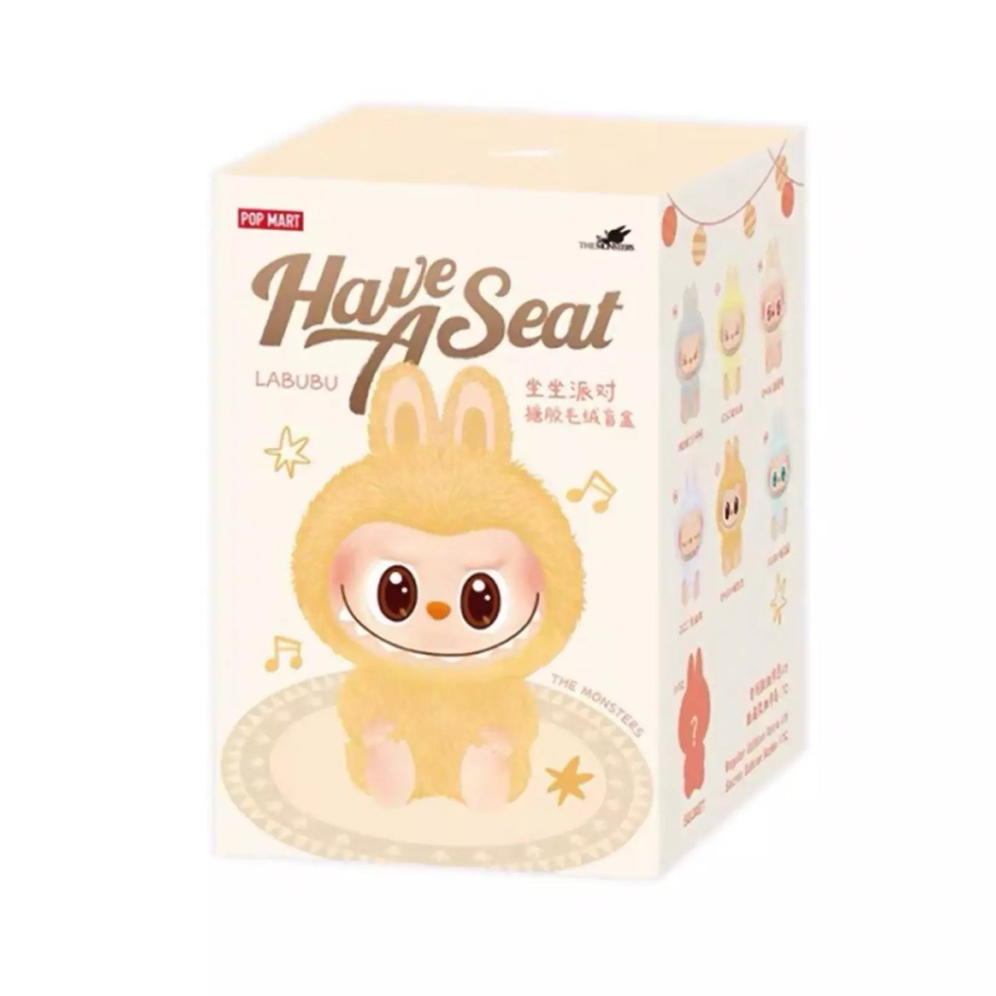 Peluche Labubu “Have A Seat” – Pop Mart (Série Surprise) - Librairie Oxford City