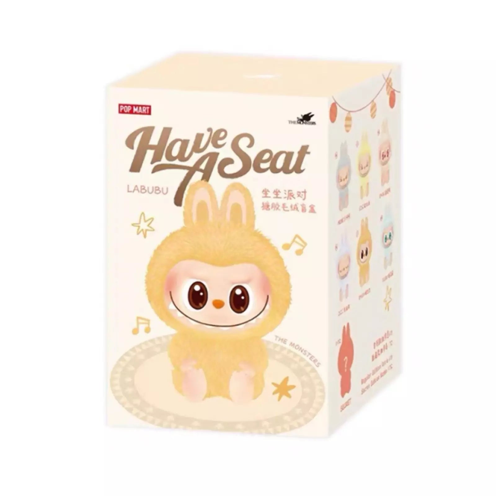 Peluche Labubu “Have A Seat” – Pop Mart (Série Surprise) - Librairie Oxford City