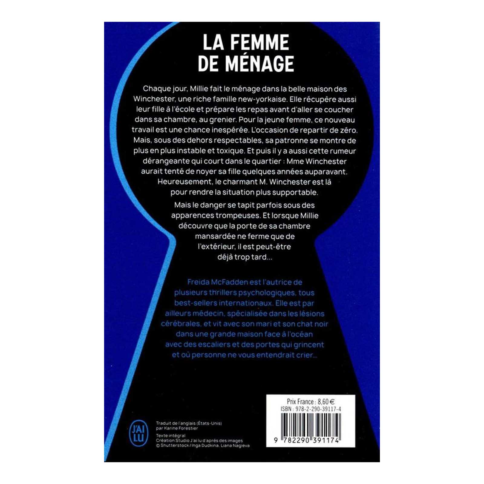 La Femme de ménage par Freida McFadden - Librairie Oxford City